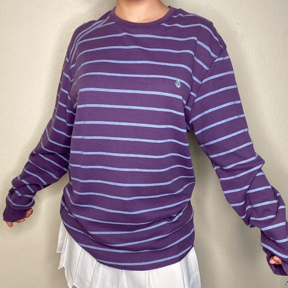 ♥︎VOLCOM STRIPED SWEATER♥︎